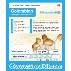 Kolumbijos auginimo rinkinys (Psilocybe Cubensis)